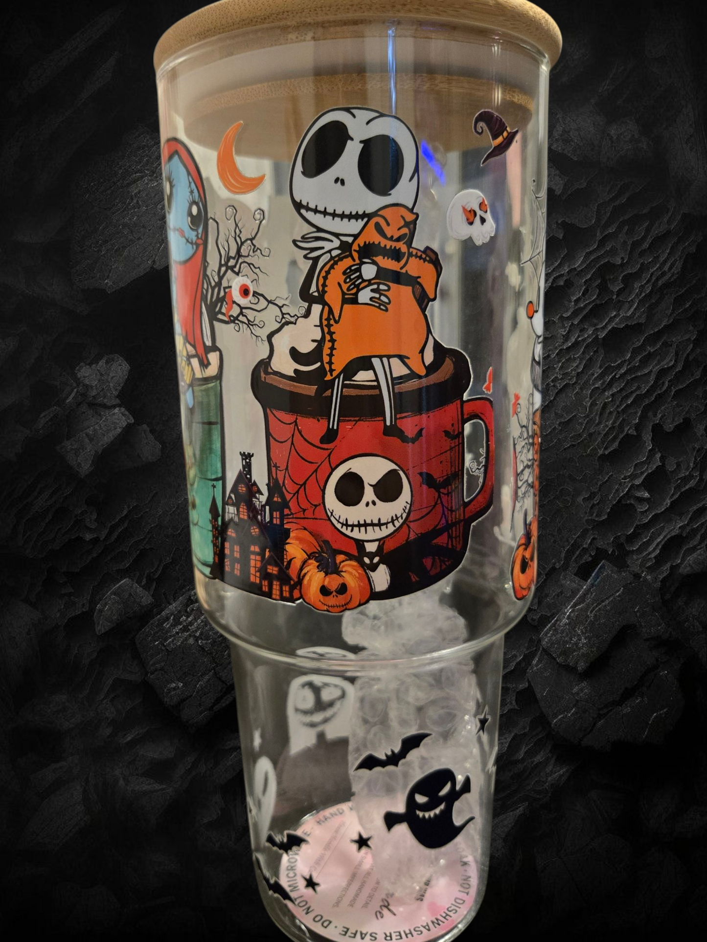 π 40 oz Spooky Glass Cup β Halloween Edition π