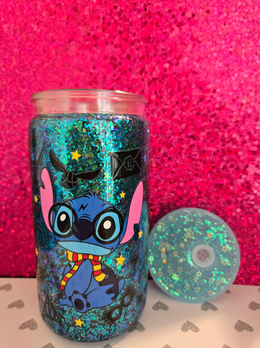 Stitch In Hogwarts Cup