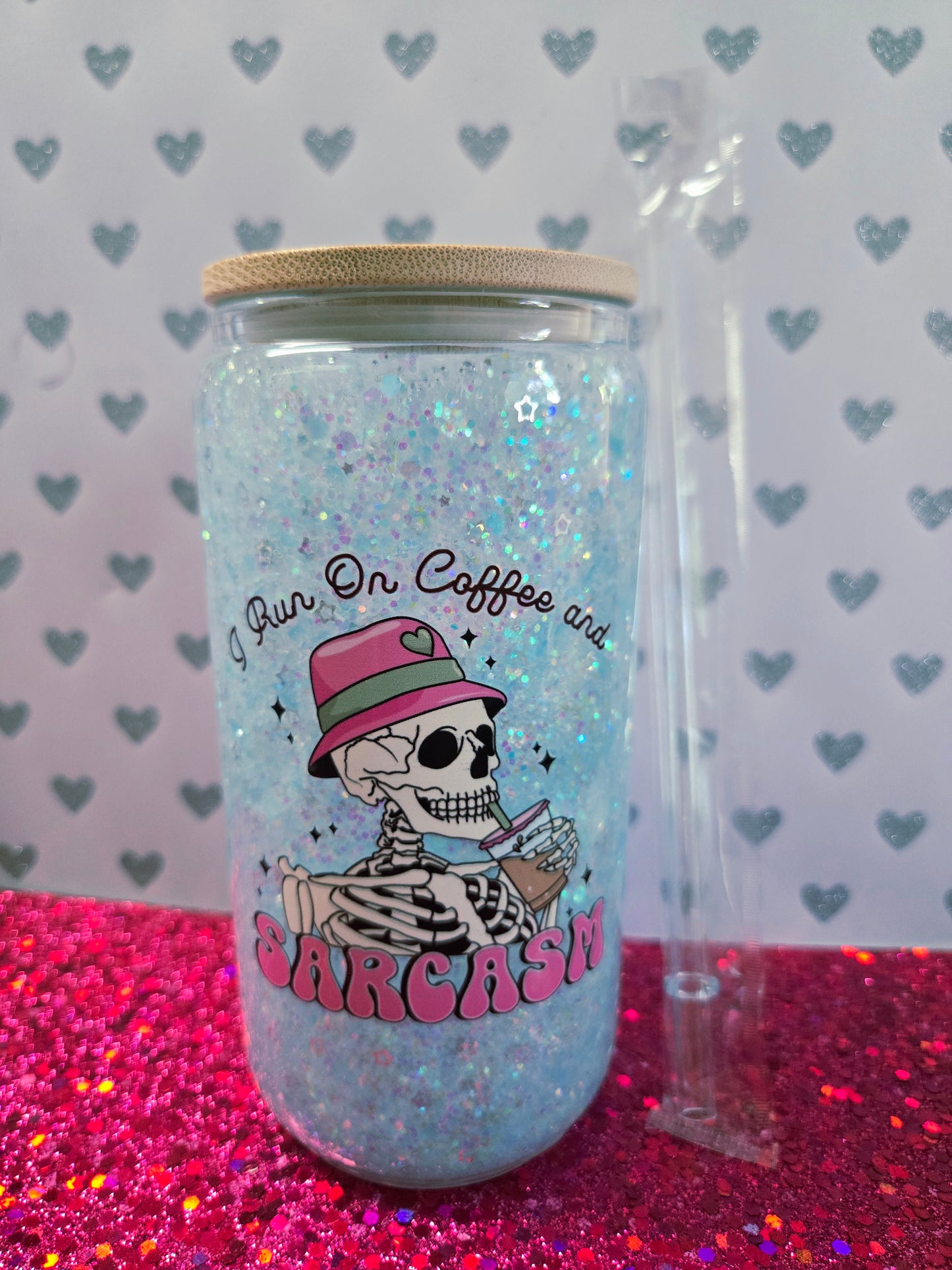 I Run on Coffee and Sarcasm Cup