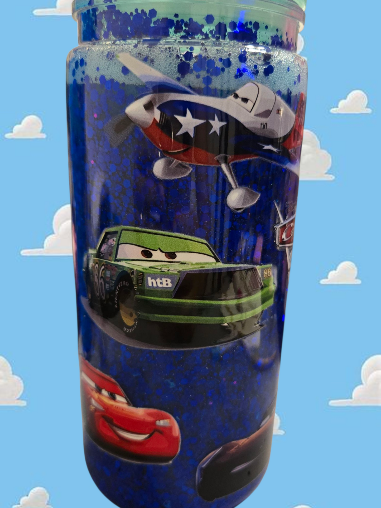 ✨🚗✈️ Disney Cars & Planes Snow Globe Cup ✨
Bring the magic of Cars and Planes to your drinks!