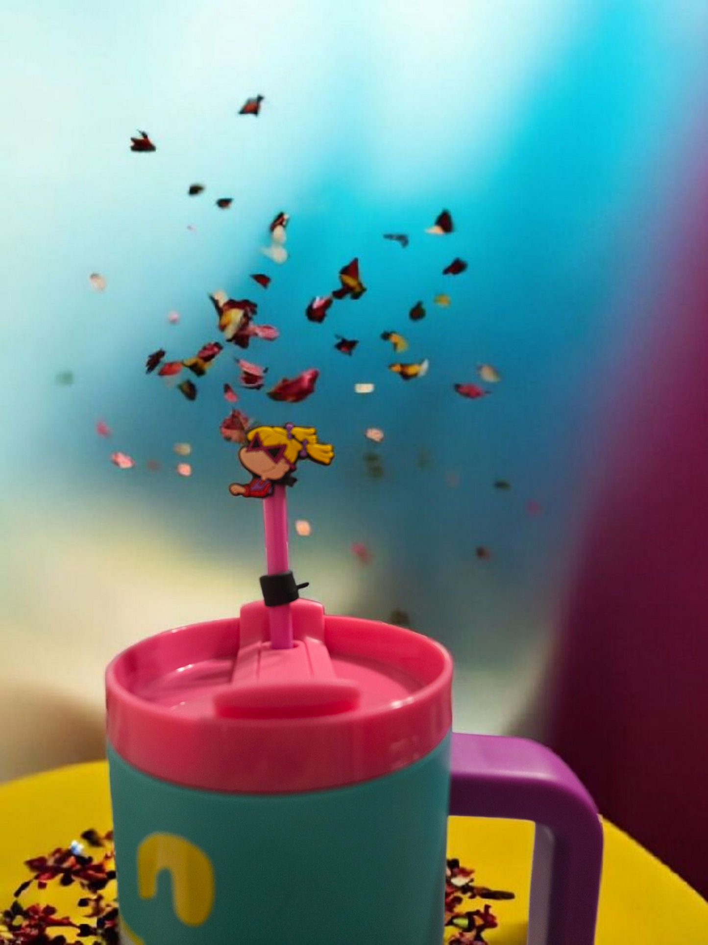 💖 “Just a Nanny Raising Her Rugrats” 40 oz Tumbler – Hot/Cold + Adorable!