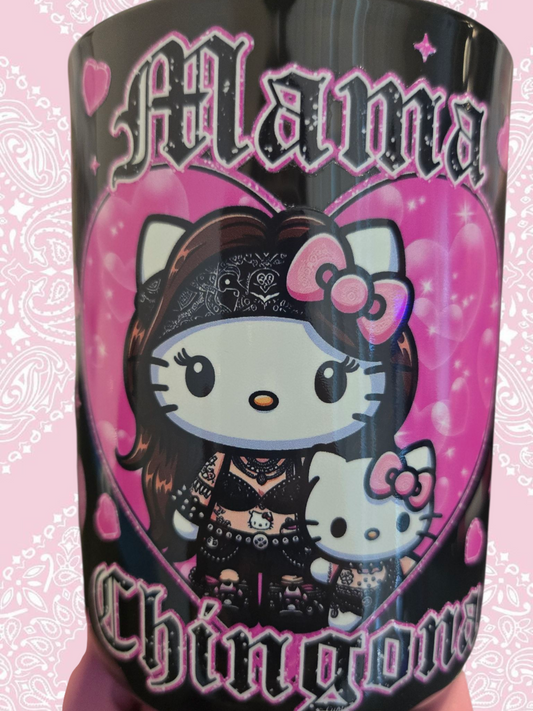 Latina Badass Mom Coffee Cup