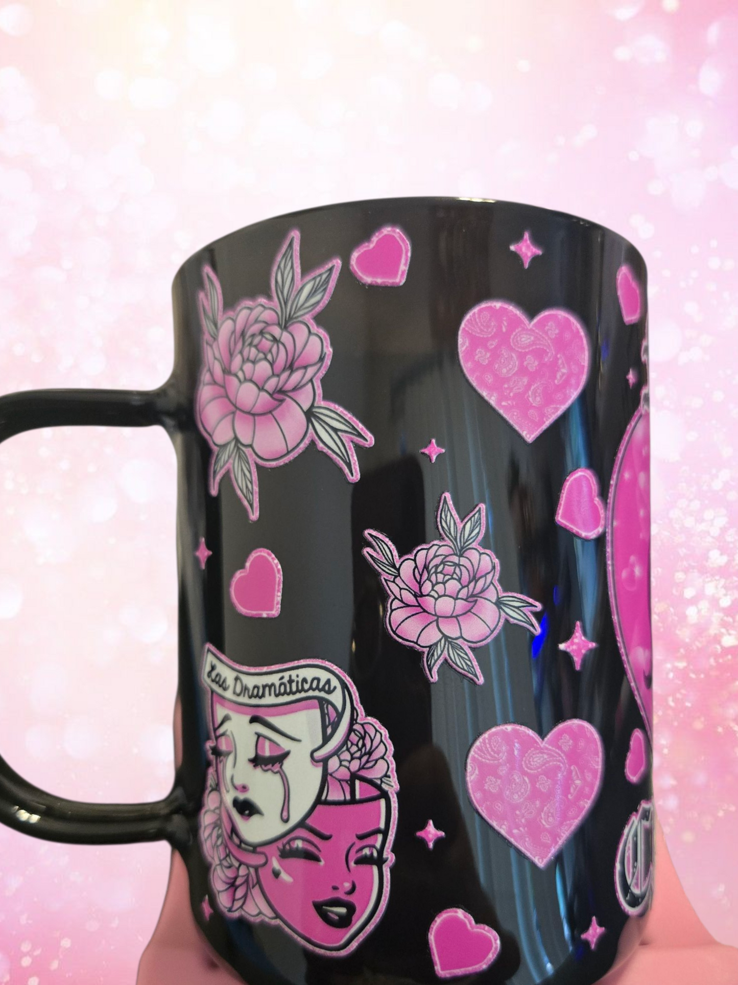 Latina Badass Mom Coffee Cup