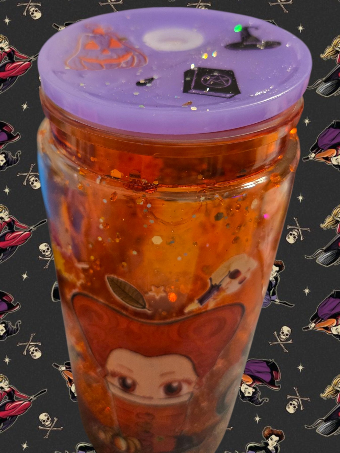 🧡✨ Witchy Glitter Cup ✨🧡